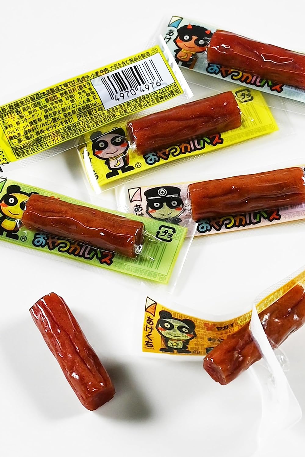 Kielibasa Bulk for Business Use 【 Bulk Purchase Box 】 Yagai Oyatsu Calpas Salami Dry Sausage Snack Chikatsu Shokai [Tsumami-Kura] 200 pieces