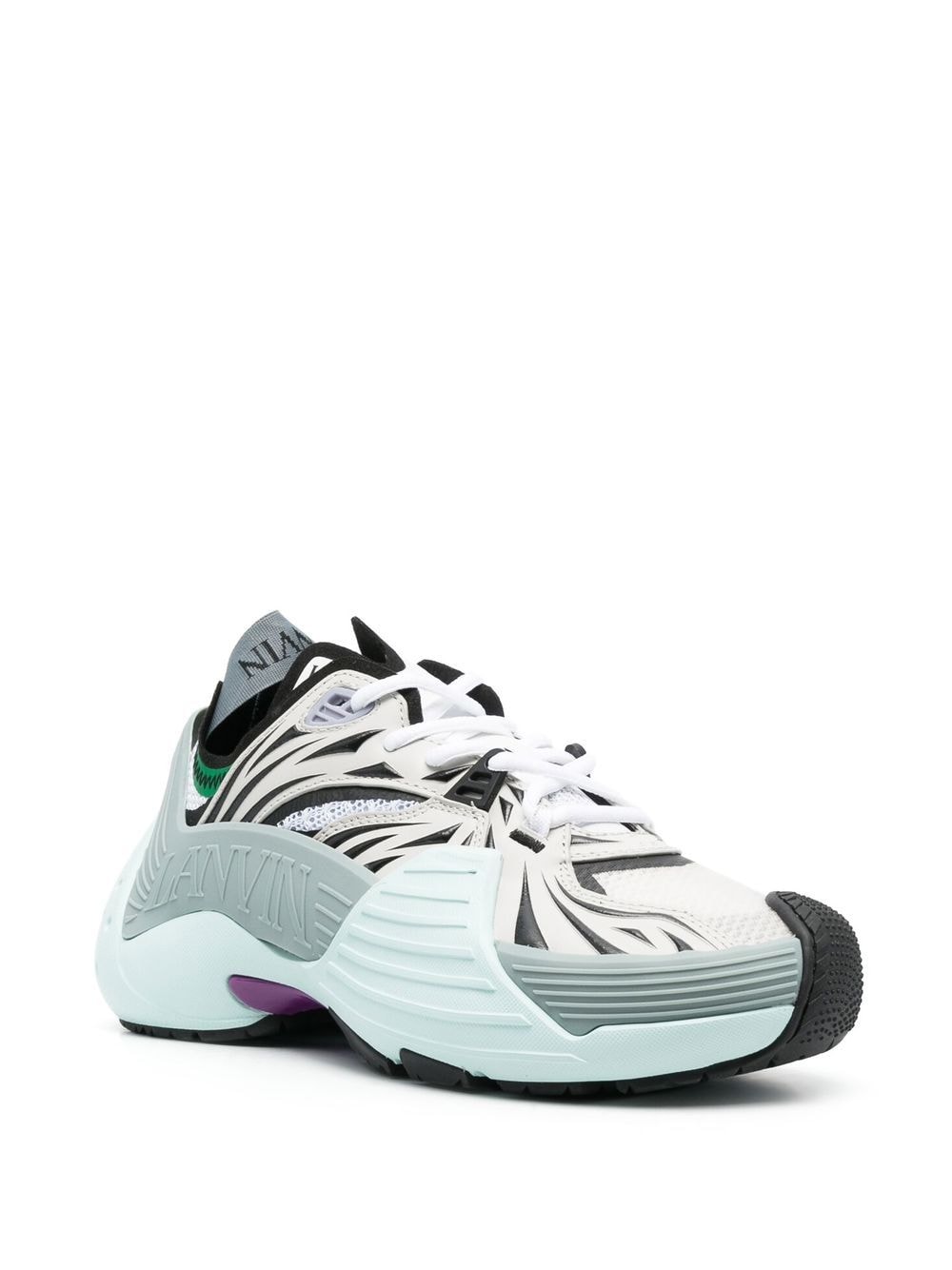 Lanvin Lanvin Lanvin Flashxスニーカー - Image 7