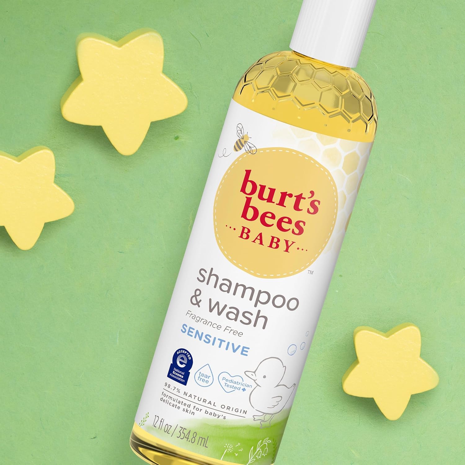 Champú de Burt's Bees botellas de 12 onzas, paquete de 3, -4272, paquete de de 3, 3, 3