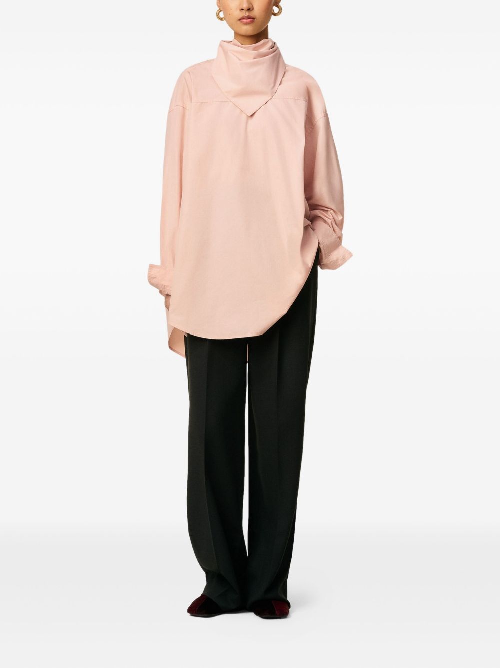 Ami Paris アミパリバンダナコットンシャツ - Image 7