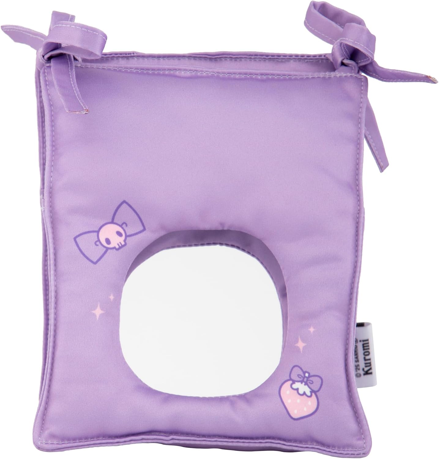 Moripilo Morista 427473 Tissue Case, Stylish, Tabletop with Mirror, Half Tissue Storage (Sanrio, Chromi, Pink), 5.5 x 5.5 x 7.1 inches (14 x 14 x 18 cm)
