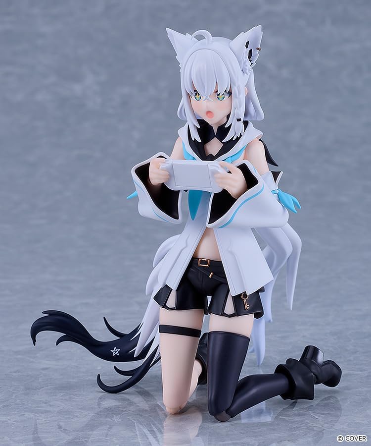 Max Factory Figma Holo Live Productions Fubuki Shirakami Non-Scale Plastic Pre-Painted Action Figure
