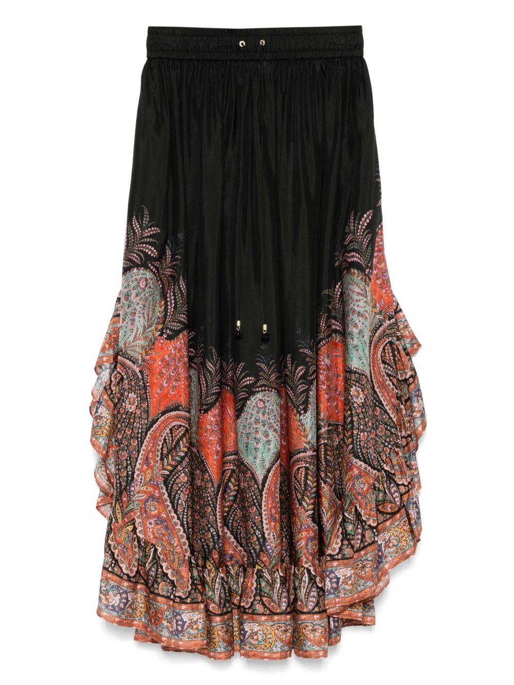 Zimmermann Zimmermann Rhiannonプリントシルクスカート - Image 7