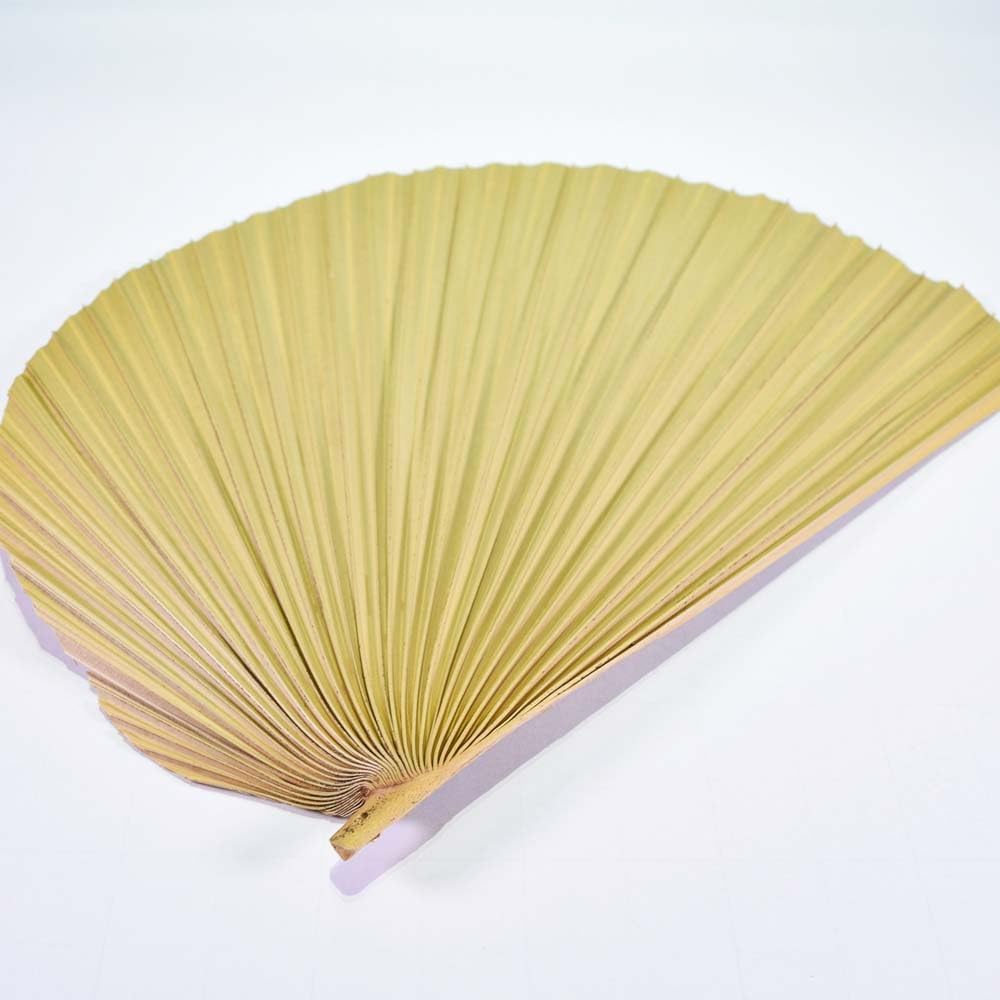 Kubakasaya Fan, Kuba Fan, Traditional Crafts, Folk Art, Okinawa, Ryukyu, Okinawa Souvenir, Souvenir, Large