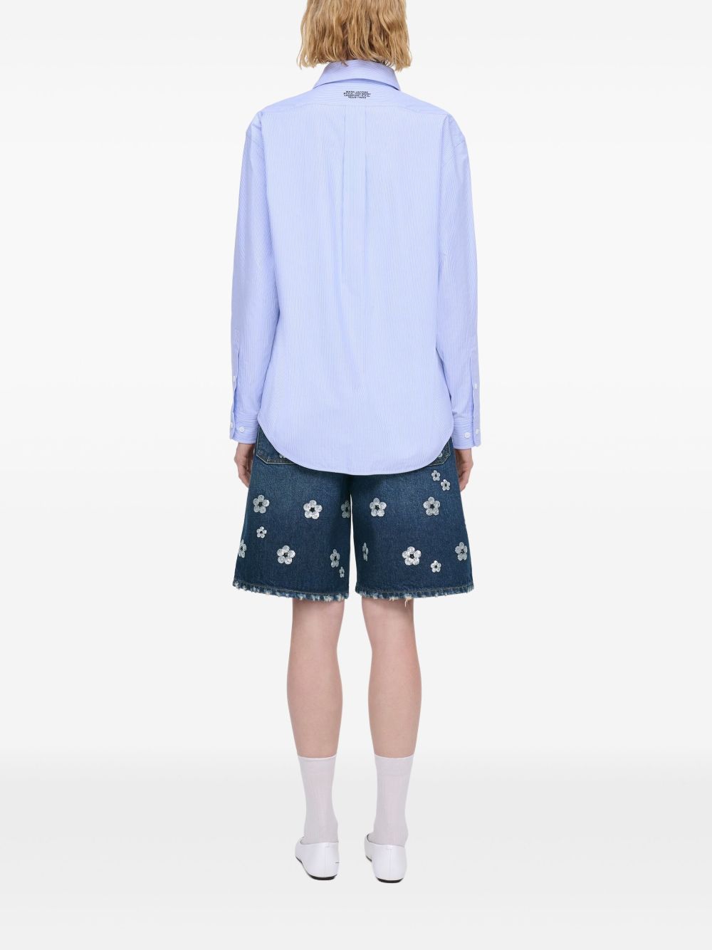 Marc マークジェイコブスストライプコットンシャツ - Image 7