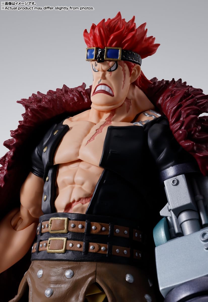 S.H. Figuarts ONE PIECE Eustace Kid - Onigashima Invasion - Approx. 7.1 inches (180 mm), PVC & ABS Pre-painted Action Figure