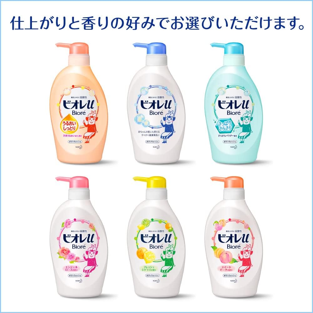 Biore U Body Wash Fresh Floral Pump