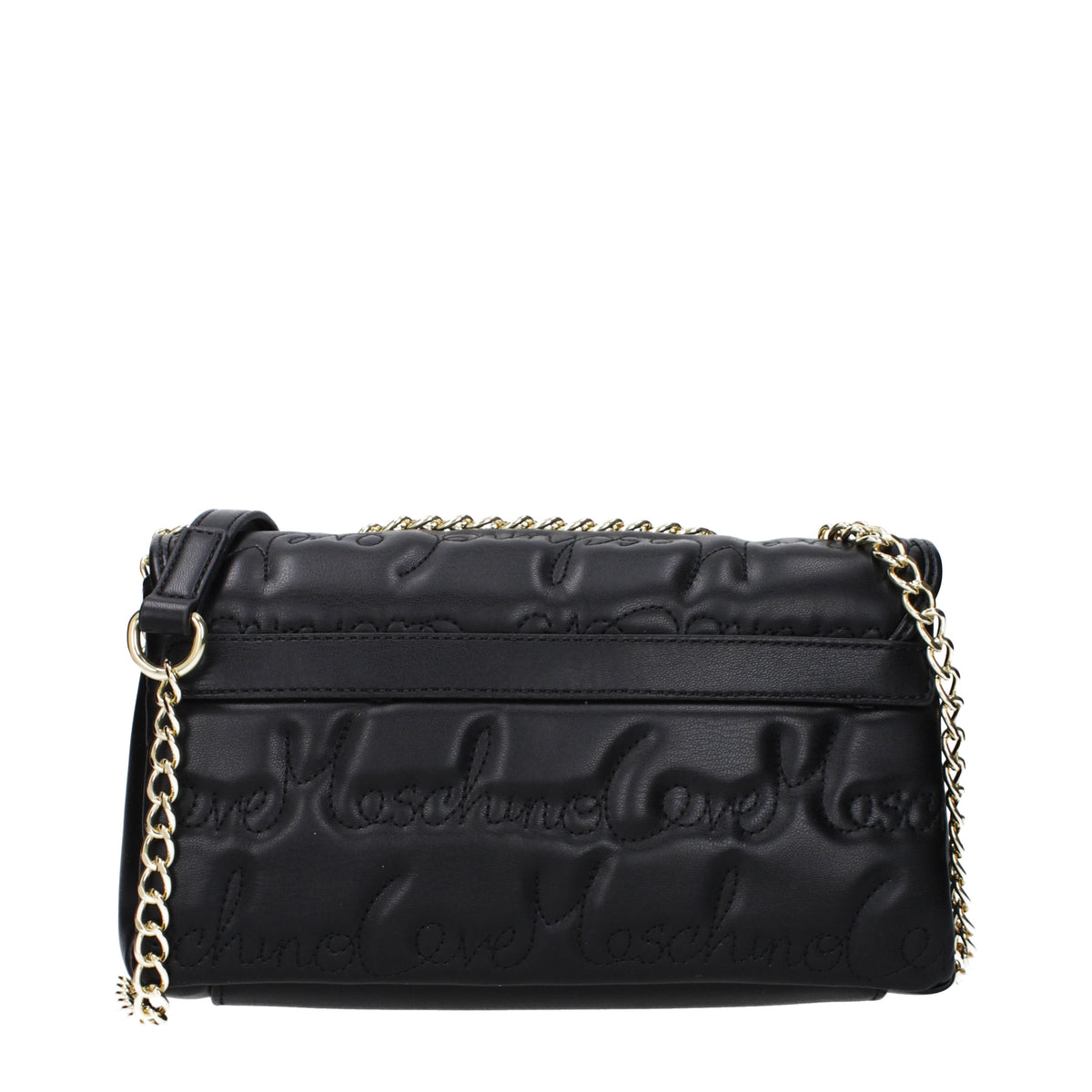 Moschino モスキーノのショルダーバッグが大好きな女性ポリウレタンブラック - Image 7