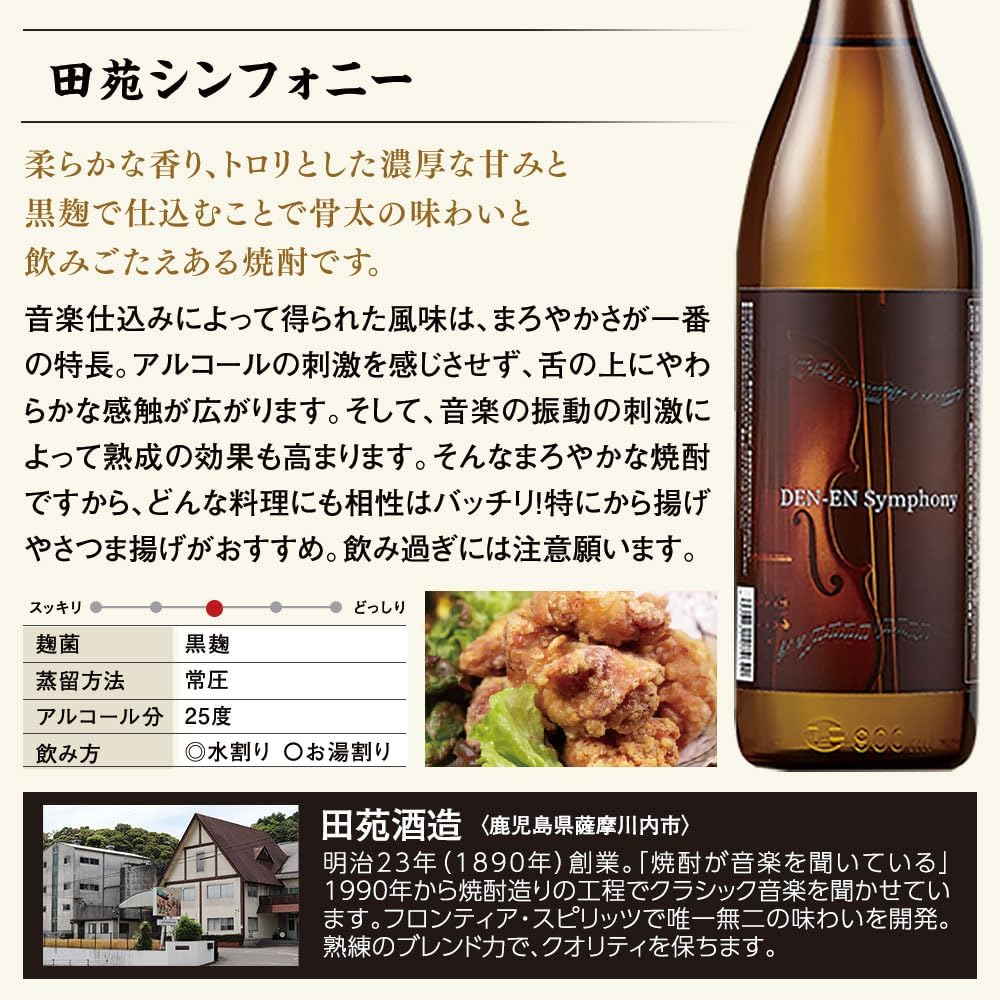 Belluna Gourmet Shochu Tasting Comparison Set (Kagoshima 6 Breweries / 30.4 fl oz (900 ml) x 6 Bottles), Assorted, Alcohol, Celebration, Souvenir, Gift, Present, Mother's Day, Father's Day, Respect