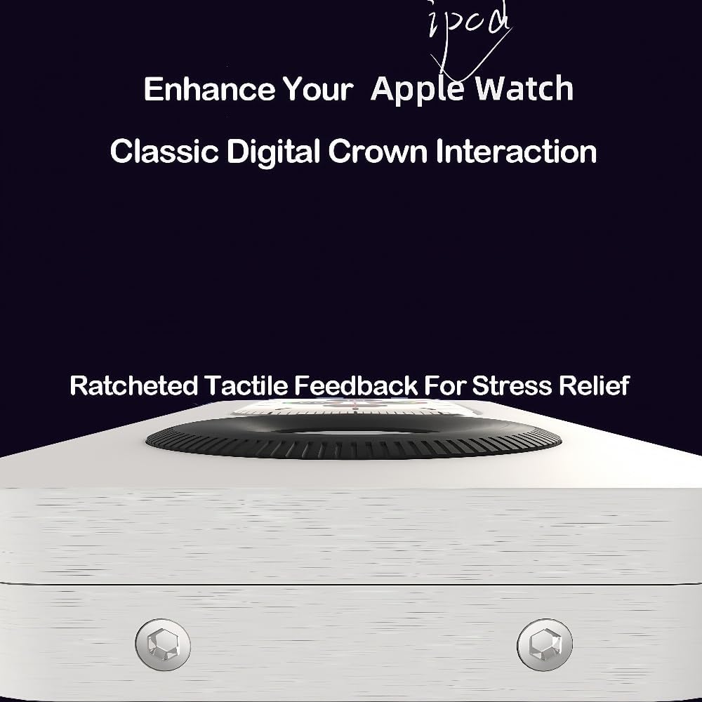 Apple Watch Series 7/8/9 Retro Gaming Protective Cover for iWatch Pod Expander, White/Black (Black)