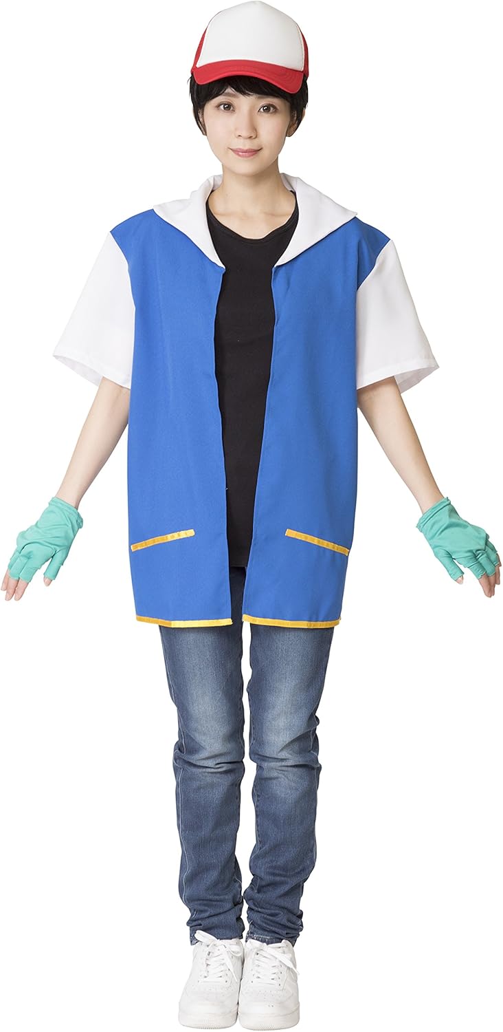 Clearstone Nari-Chara Research Department Cosplay, Halloween, Get Boys, Unisex, Blue