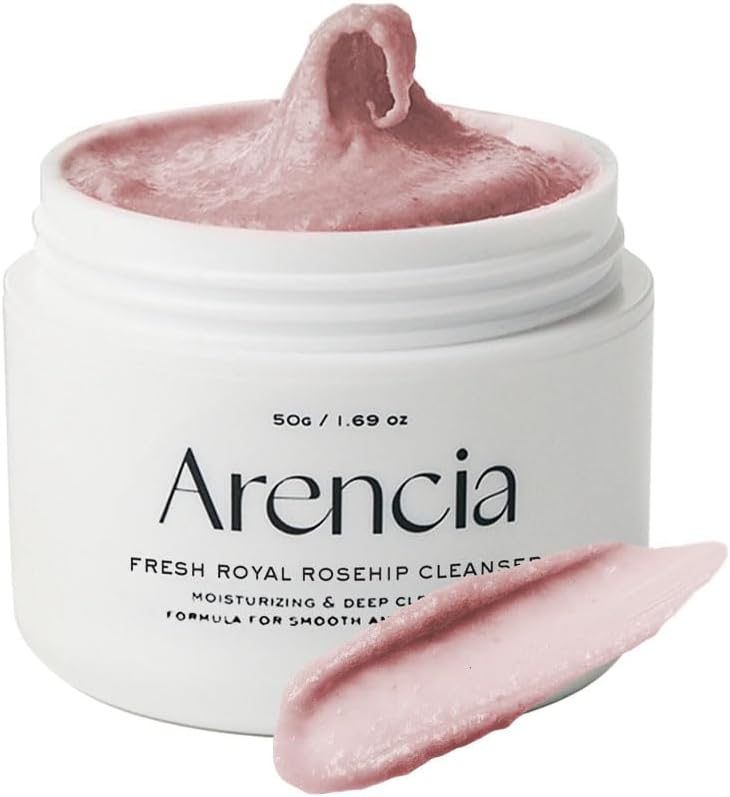 Arencia Fresh Mochi Soap, "Royal Rose Hip", 4.2 oz (120 g), Korea, Facial Cleanser, Moisturizing, Skin Care, Pore Care