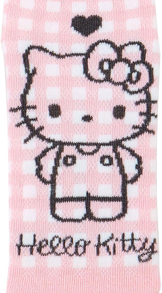 Sanrio 453251 Sanrio Kid's Sneaker Socks, 3 Pairs Set, Socks, 5.1 - 5.9 inches (13 - 15 cm), Hello Kitty, Hello Kitty, Character
