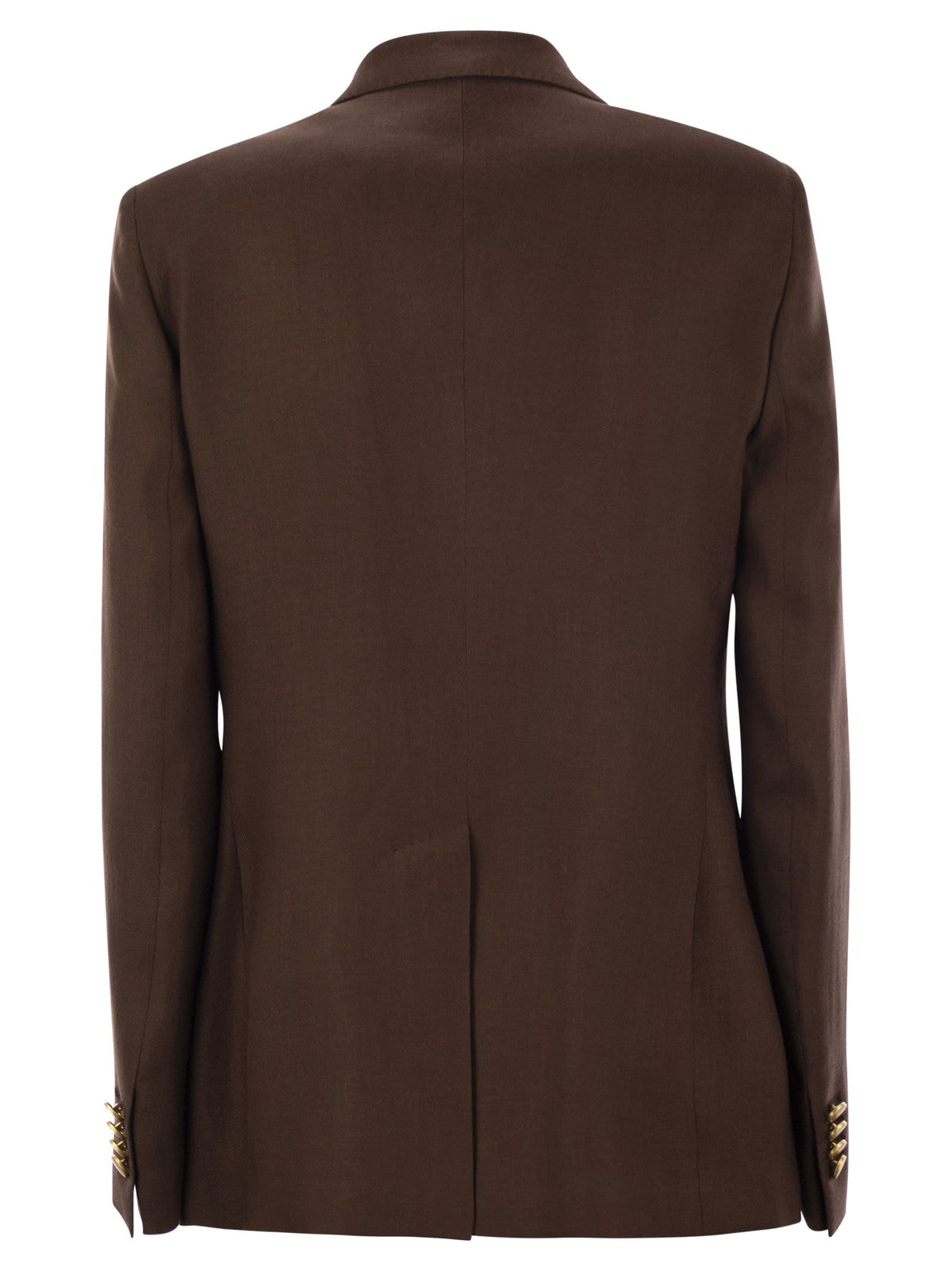 Tagliatore Tagliatore Paris Linenダブル胸ブレザー - Image 7