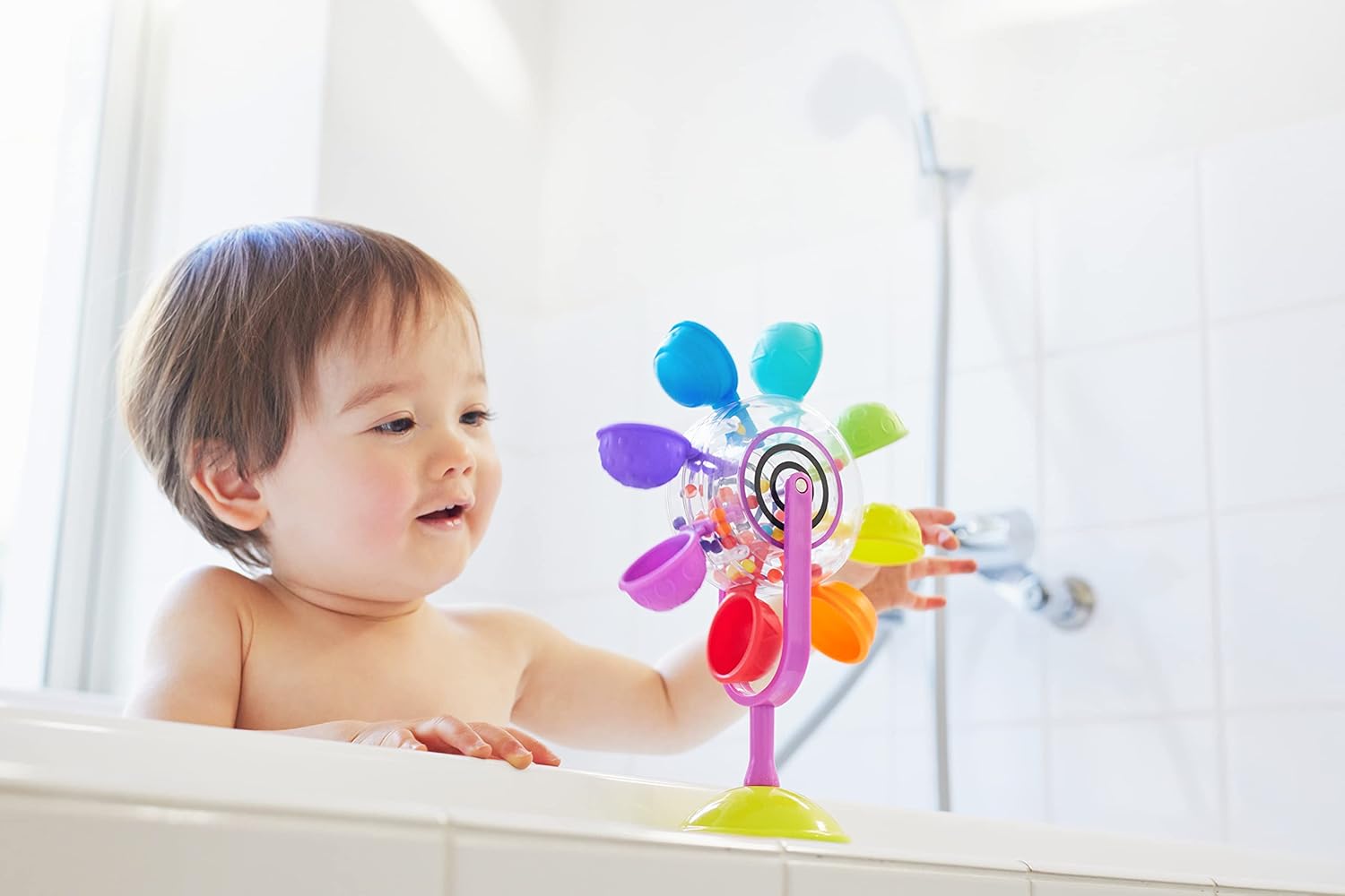 SASSY Sassy Rainbow Ferris Wheel TYSA13061 Bath Pool Toy