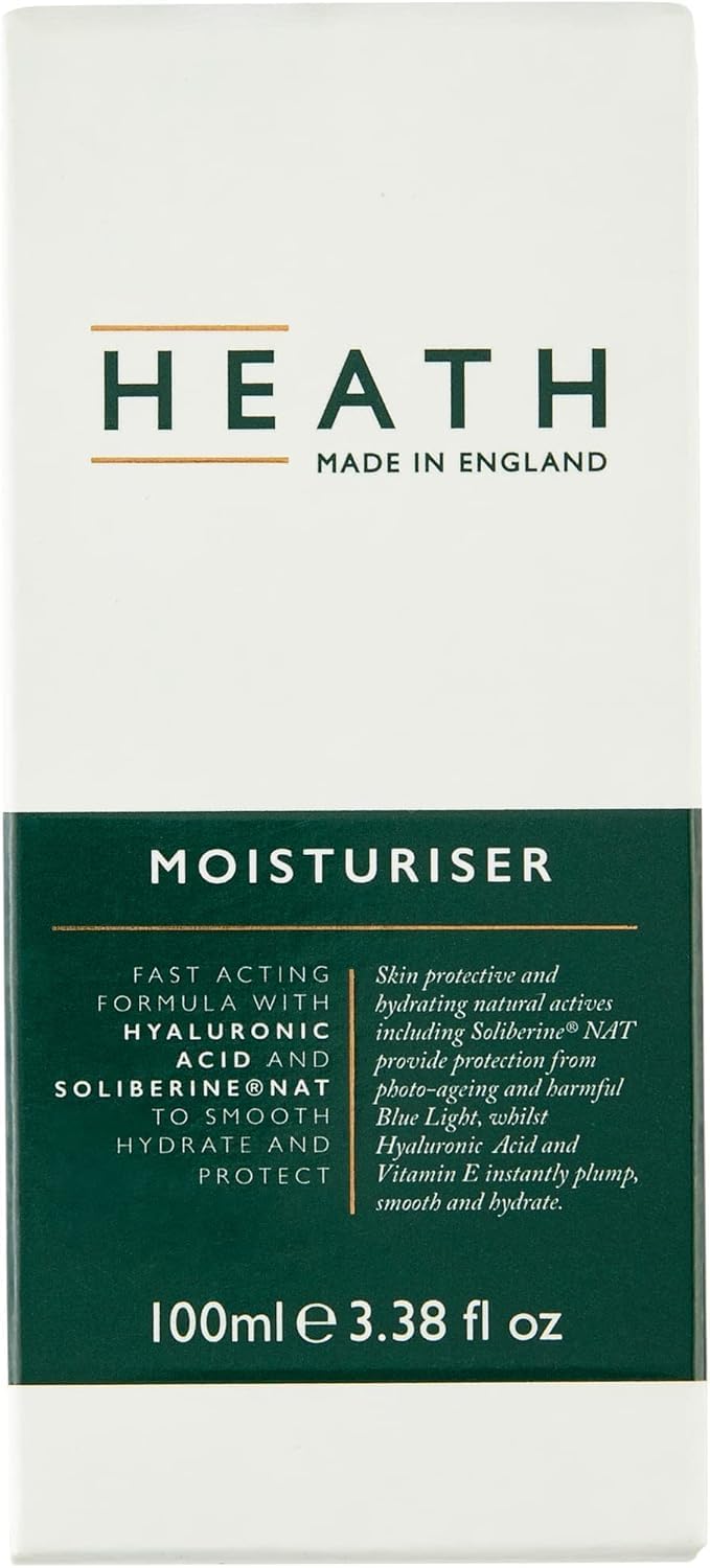 HEATH/Moisturizer, 3.4 fl oz (100 ml) - Tea Tree Scent, Gift for the Aged Day, Gift, Men's Lotion, Milky Lotion, All-in-One, Moisturizing Cream, Hyaluronic Acid Formulation, Blue Light Protection,