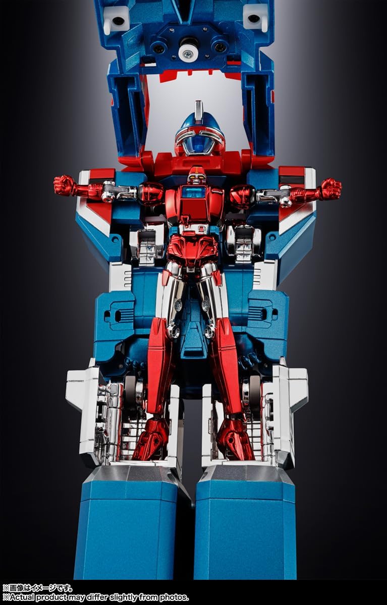 TAMASHII NATIONS Chogokin Soul GX-40SP Six God Combination Godmars CHOGOKIN 50th Ver. Approx. 11.0 inches (280 mm); Die-cast & ABS; Pre-painted Poseable Action Figure