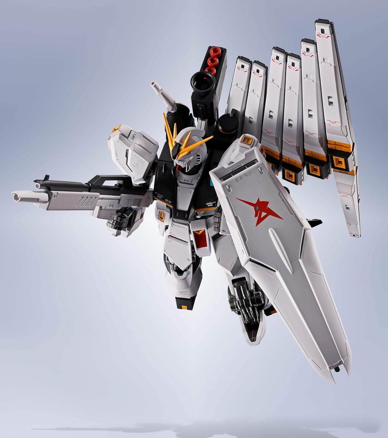 TAMASHII NATIONS METAL ROBOT魂 Mobile Suit Gundam Char's Counterattack ν Gundam Approximately 5.9 inches (150 mm) ABS & Die-cast & PVC Pre-painted Action Figure