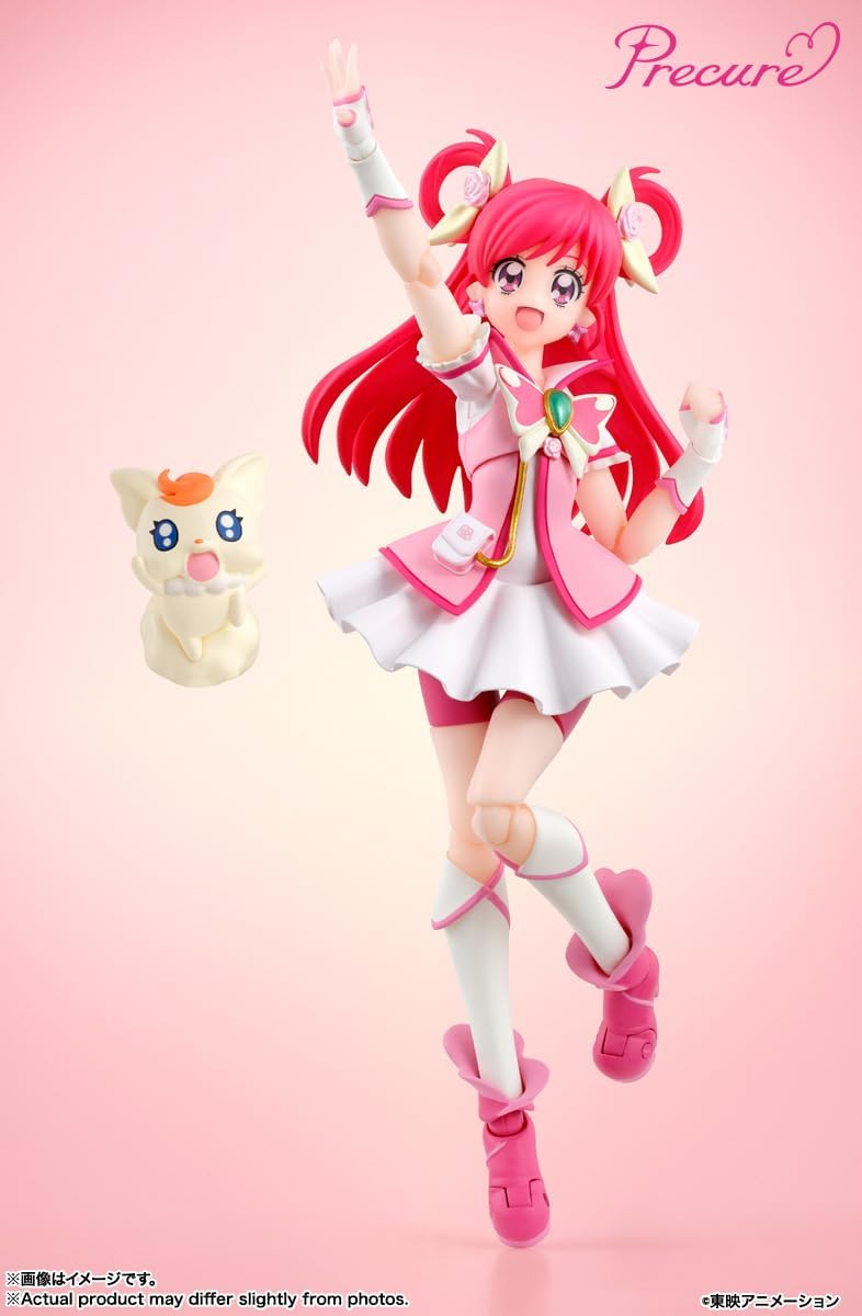 BANDAI SPIRITS S.H. Figuarts Yes! Pretty Cure 5 Cure Dream Precure Character Designer's Edition, Approx. 5.3 inches (135 mm), ABS & PVC Pre-painted Action Figure