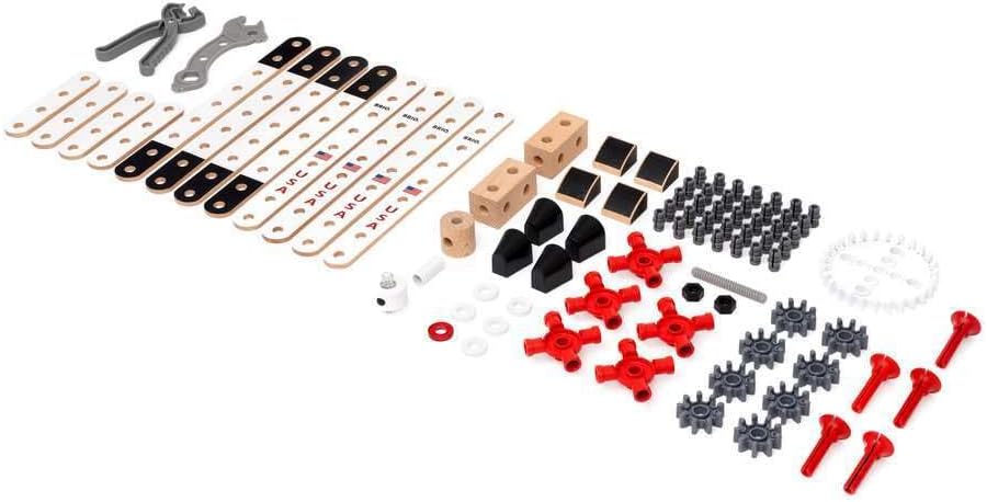 Brio (ブリオ) Builder Apollo Saturn V 34607, Suitable for Ages 3 and Up, 91 Pcs. Total, [Toy, Wooden Toy, Building Block, Construction Play, Role Play, Gift (Birthday/Christmas)]