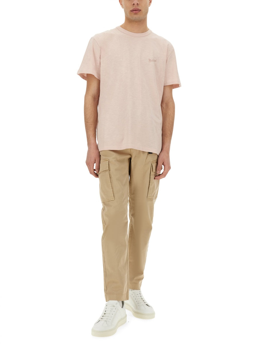 Woolrich ウールリッチは炎の綿Tシャツを燃やしました - Image 7