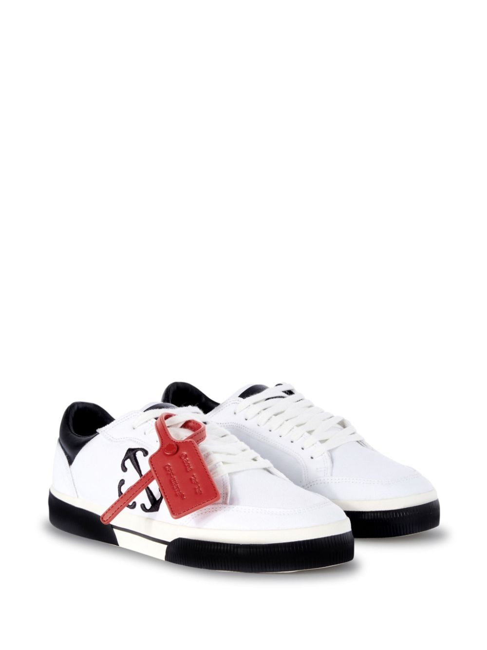 Off Off White Low Vulcanized Canvas Sneakers - Image 7