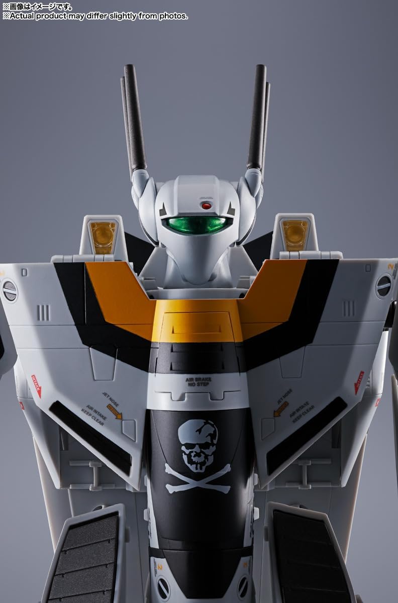 Tamashi Nations DX Chogokin Super Time Fortress Macross VF-1S Valkyrie Roy Foker Special Revival Ver. Approx. 11.0 inches (280 mm), ABS & Die-Cast & PVC Pre-Painted Action Figure