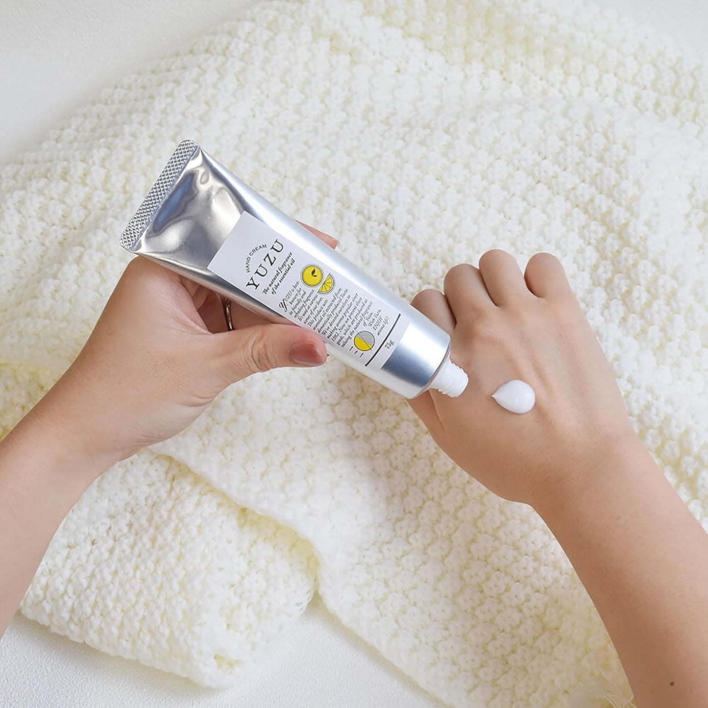 Daily Aroma YUZU Hand Cream from Kochi Prefecture, 2.6 oz (75 g), Yuzu