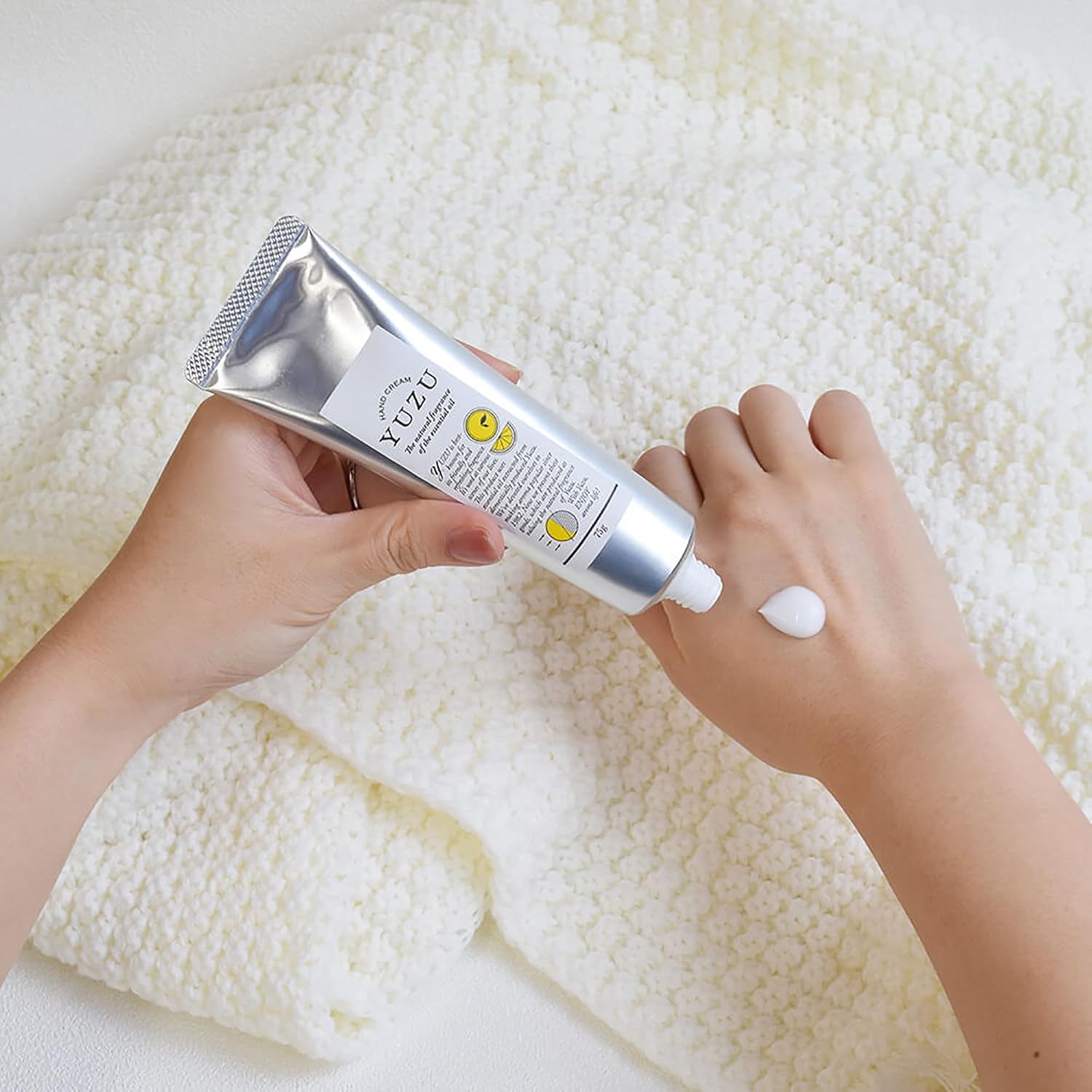 Daily Aroma YUZU Hand Cream from Kochi Prefecture, 2.6 oz (75 g), Yuzu