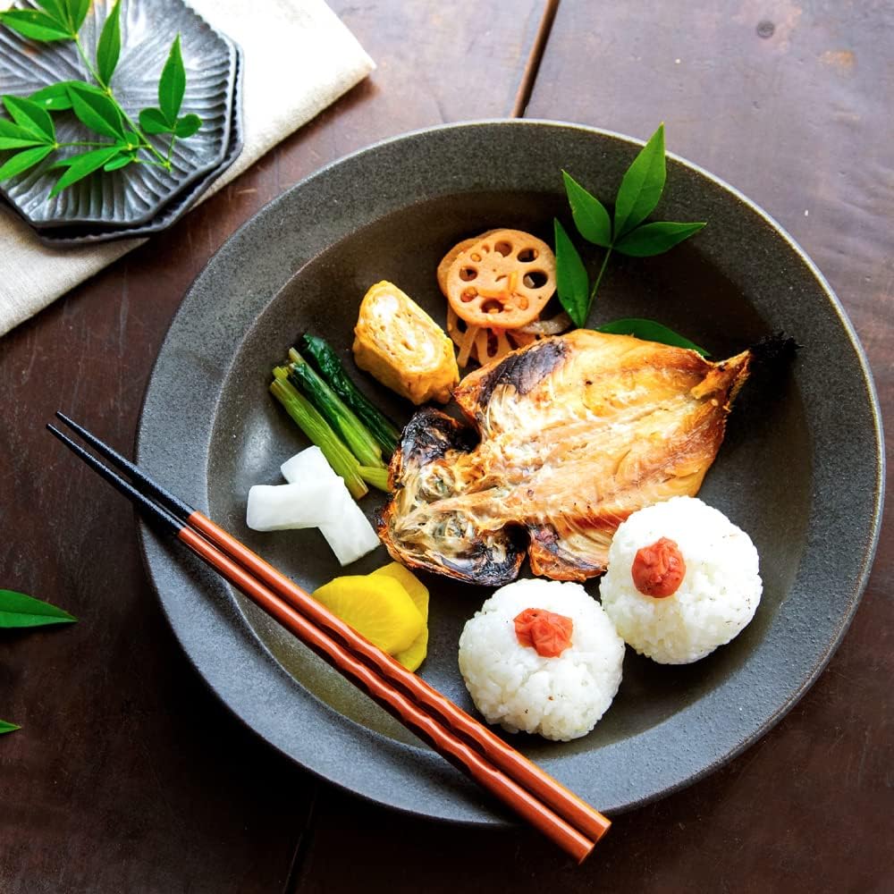 Chopsticks, Chopstick Factory, Dishwasher Safe, Easy to Use Wood Carving Chopsticks Set of 5 Pairs / Chopsticks, Chopsticks, Chopsticks Spreads, Wakasa Lacquer, 5 Colors, Antibacterial, Made in Japan,