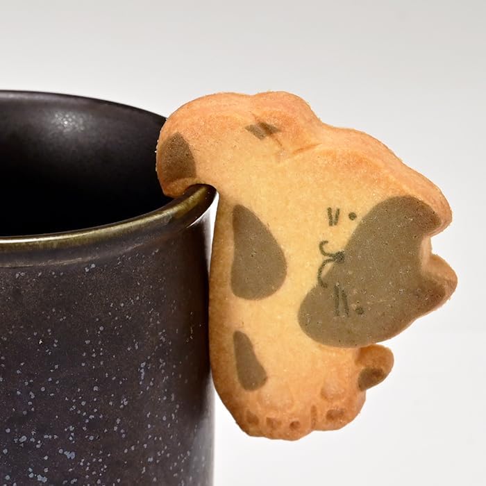 Shinshu Cat 3 Brothers Toyoujo Confectionery (Shinshu Nagano Souvenir, Sweets, Printed Cat Cookie, Cat Cookie) (1 Box)