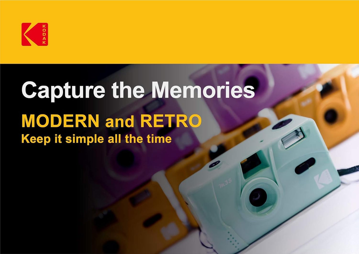 Kodak Film Camera M35, Purple