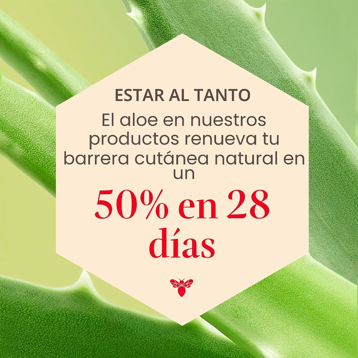 Burt's Bees - Loción facial calmante de día con aloe y leche de arroz, loción facial calmante para piel sensible, 98.9 por ciento de origen natural para el cuidado de la piel, botella de 1.8 oz. 52.6
