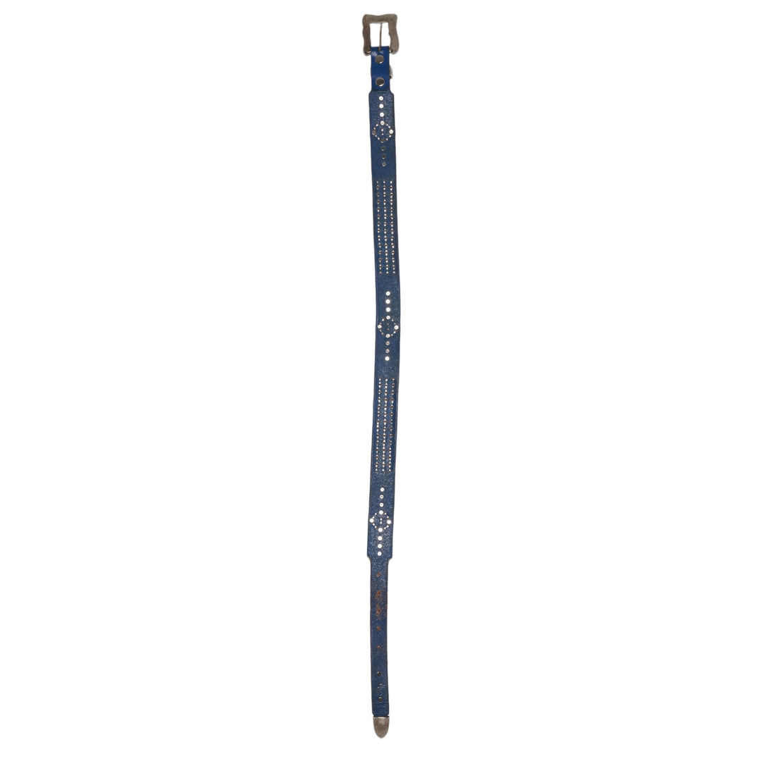 ENFANTS RICHES DEPRIMES BLUE 'WESTERN' BELT