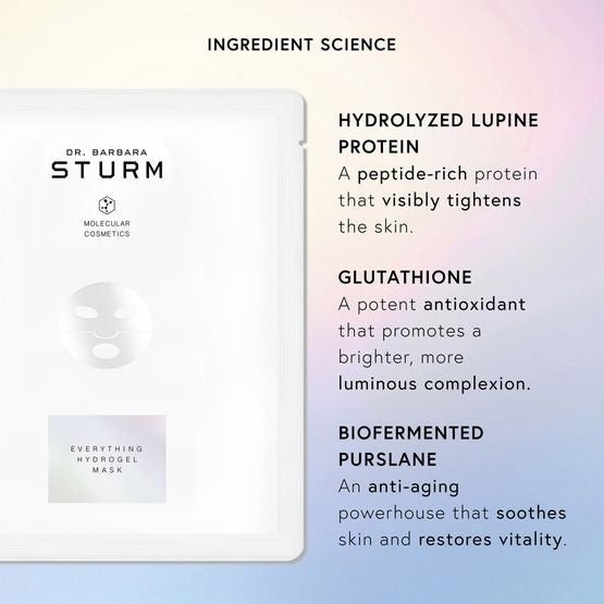 DR BARBARA STURM Everything Hydrogel Mask - 8 PACK - Image 7
