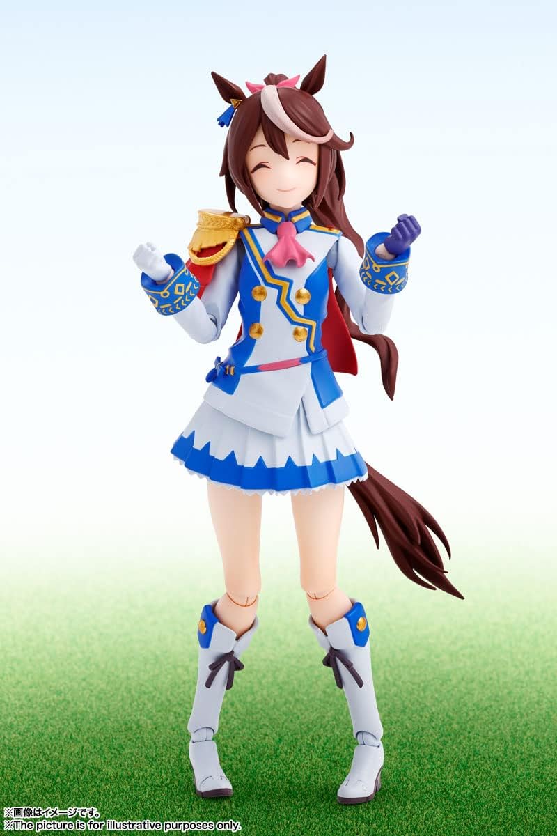 S.H. Figuarts Uma Musume Pretty Derby Tokai Teio Approx. 4.9 inches (125 mm), ABS & PVC Pre-painted Action Figure