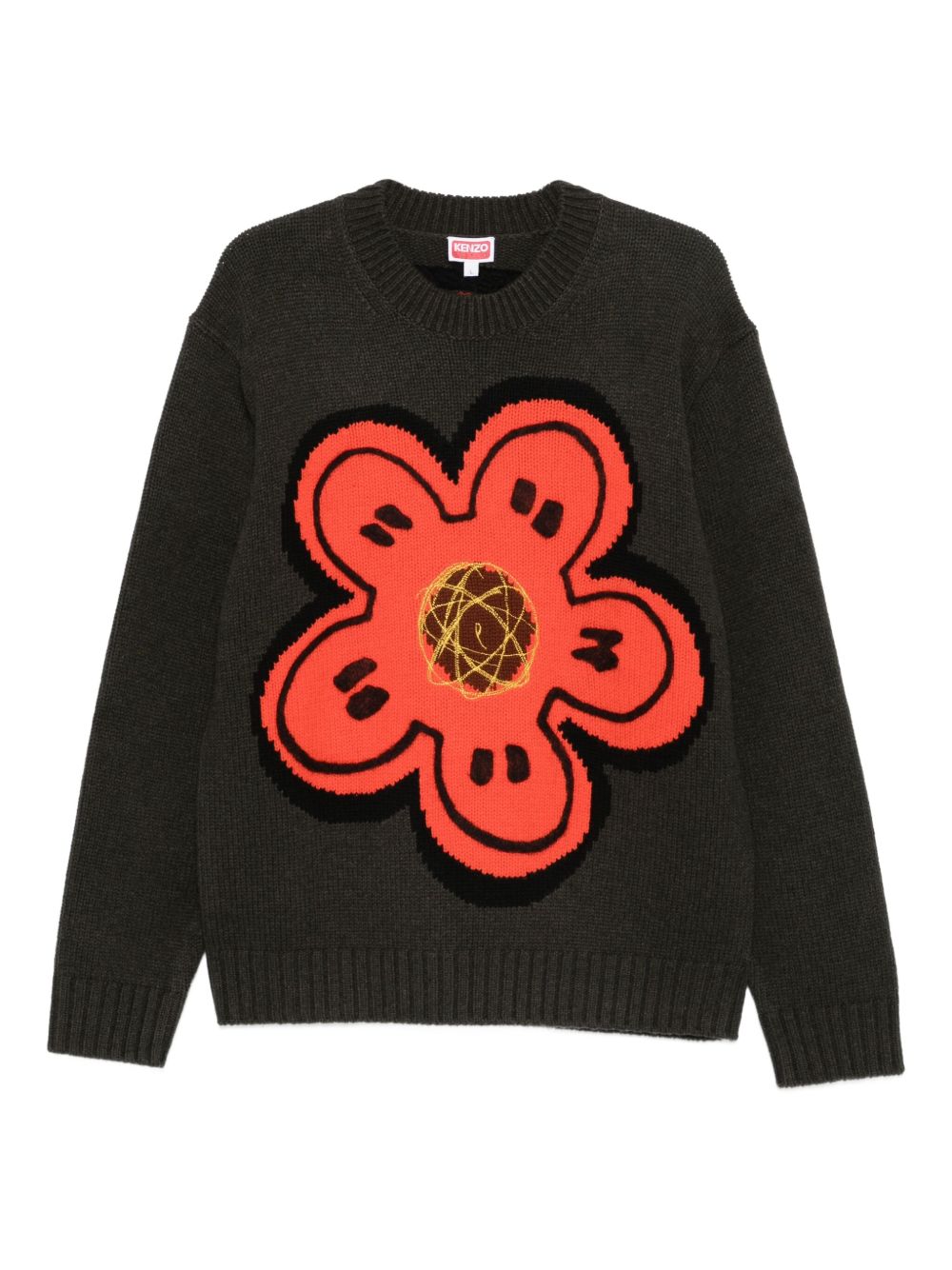 Kenzo Kenzo Futura Wool Crewneck Jumpers - Image 7