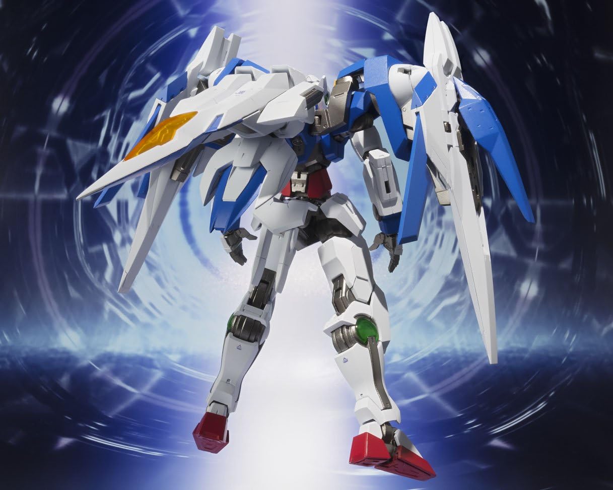 METAL ROBOT Spirits Mobile Suit Gundam [SIDE MS] 00 Raiser + GN Sword III, approx. 5.1 in. (130mm), ABS and PVC, die-cast painted action figure