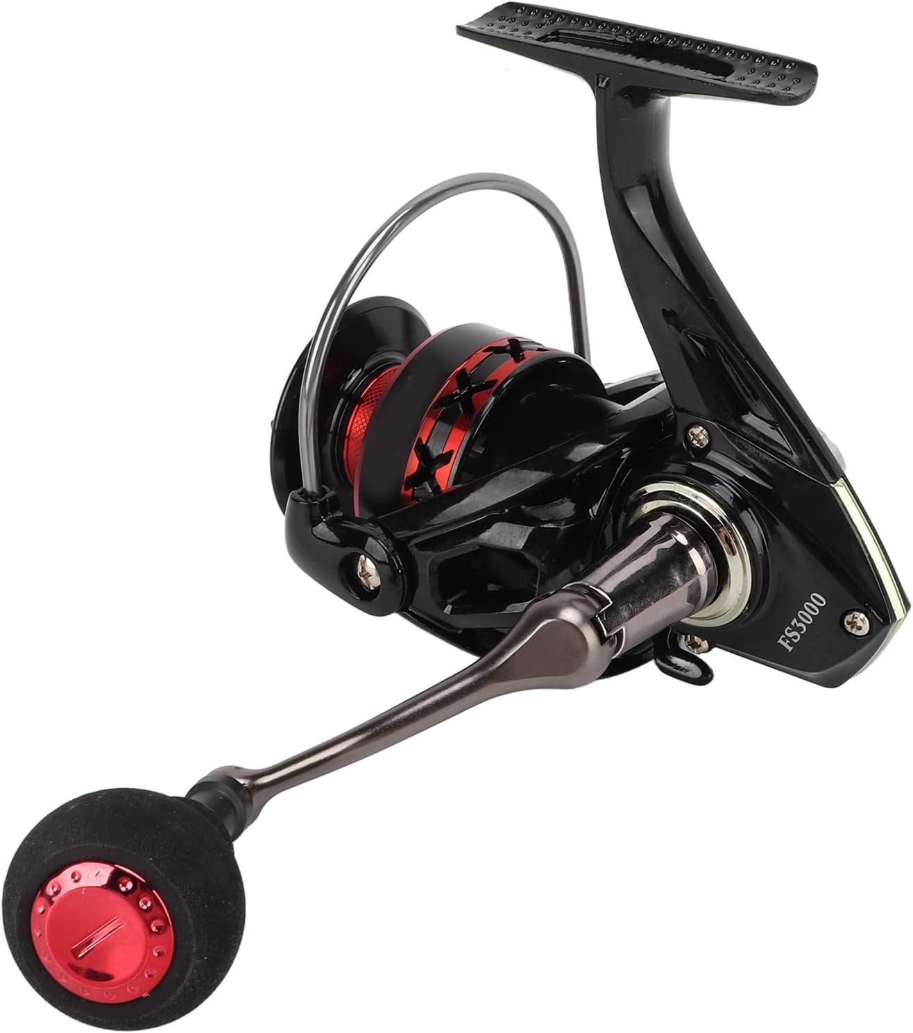Metal Spinning Fishing Reel, Large Unloading Design Large Capacity Spinning Fishing Reel CNC