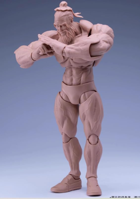[AC] Romankey UMS003 1/12 Men's Big Guy Movable Action Figure Body Natural Skin