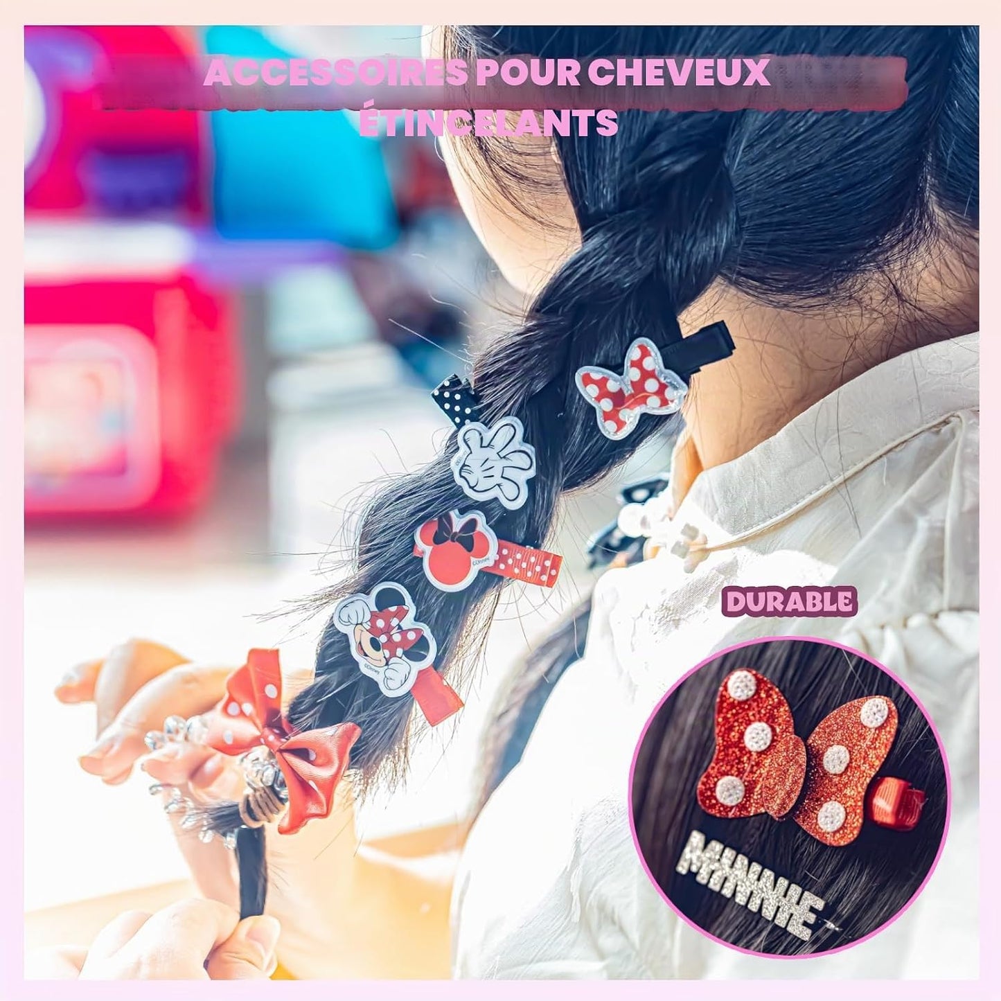 Disney Minnie Mouse Hair Accessories for Girls