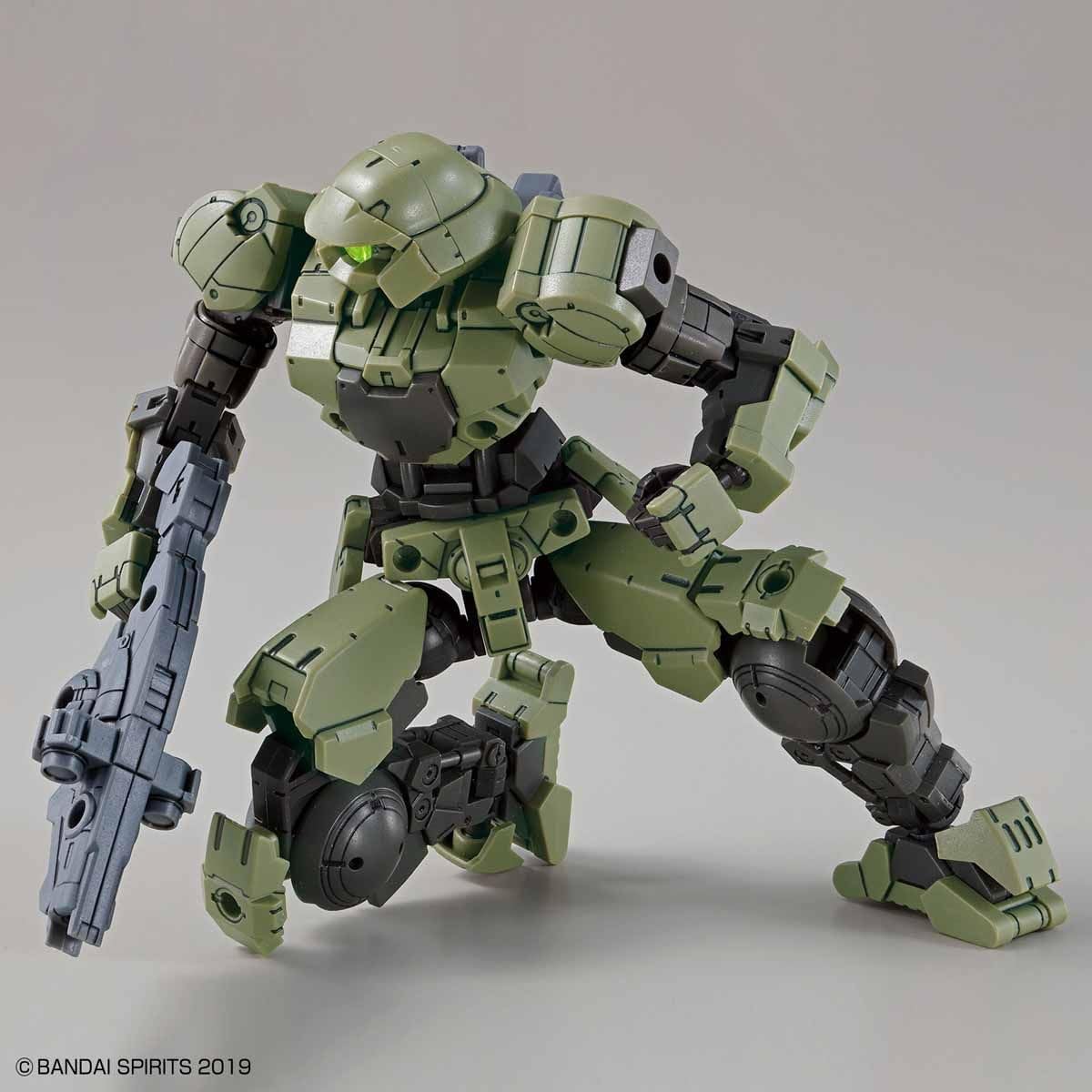 Bandai Spirits 30MM bEXM-15 Portanova Green 1/144 Scale, Color Coded Plastic Model