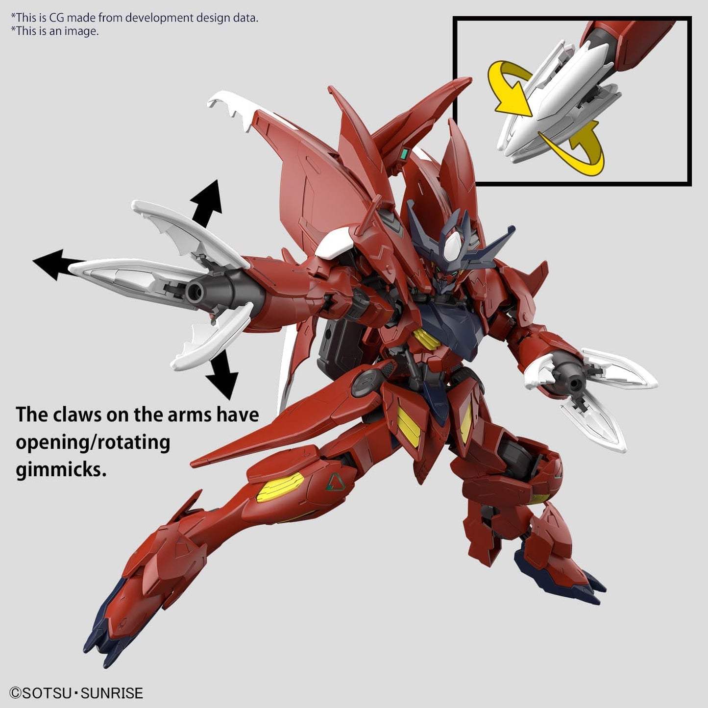 HG Gundam Build Metaverse, Gundam Amazing Barbatos Lupus, 1/144 Scale, Color-Coded Plastic Model