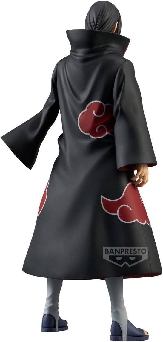 Banpresto Naruto Uchiha Shippuden Grandist, 11.0 inches (28 cm), BP28670P Multicolored Collectible Figure, Perfect for Anime Fans
