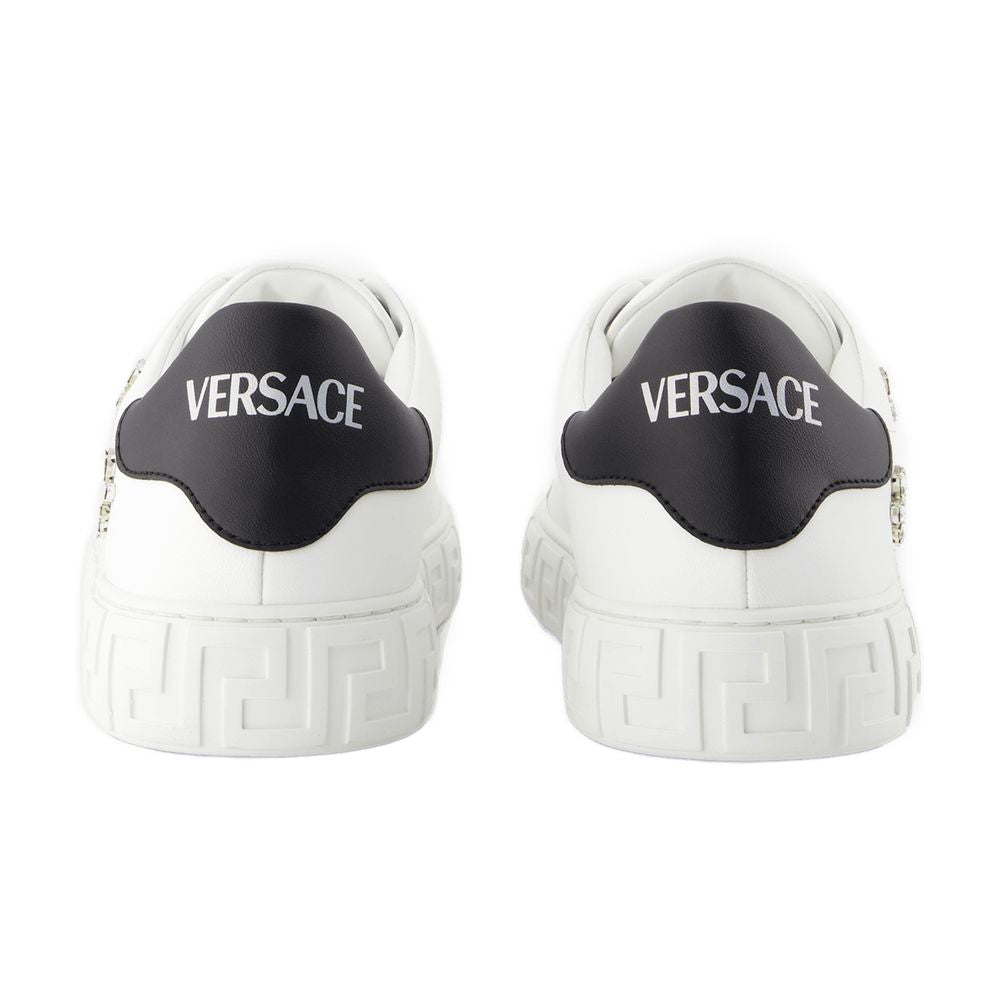 Versace La Greca Sneakers Versace Canvas White - Image 7