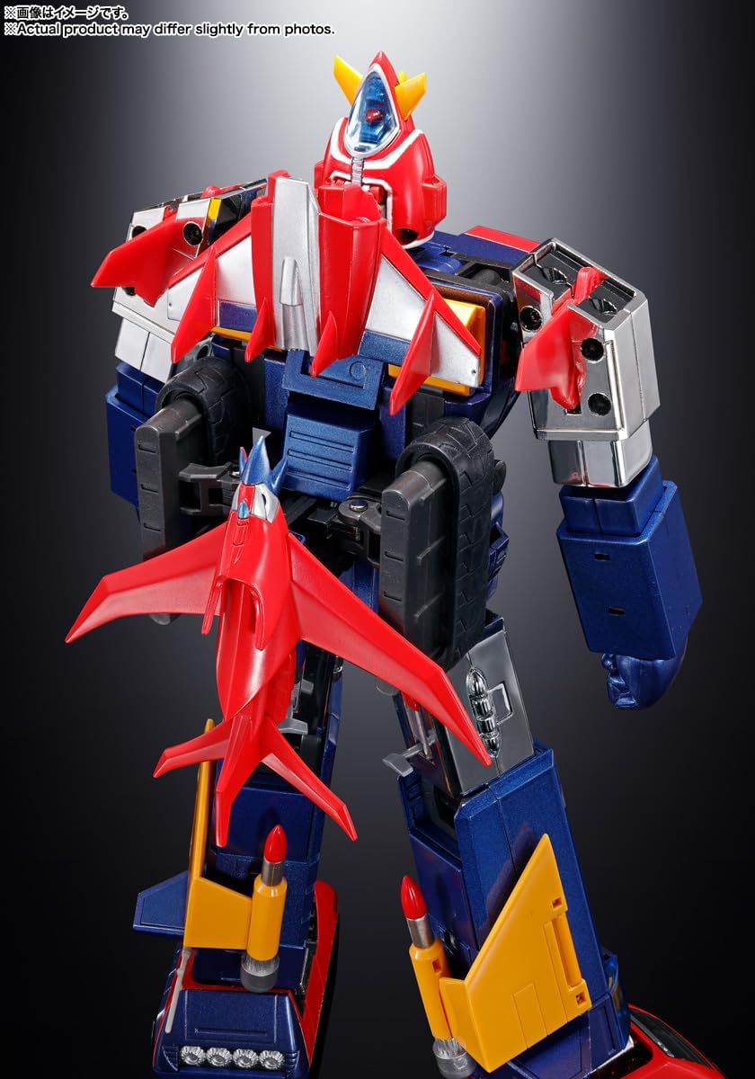 Soul of Chogokin GX-31SP Super Electromagnetic Machine Voltes V CHOGOKIN 50th Ver. Approx. 9.8 inches (250 mm), ABS & PVC & Die Cast Pre-painted Action Figure