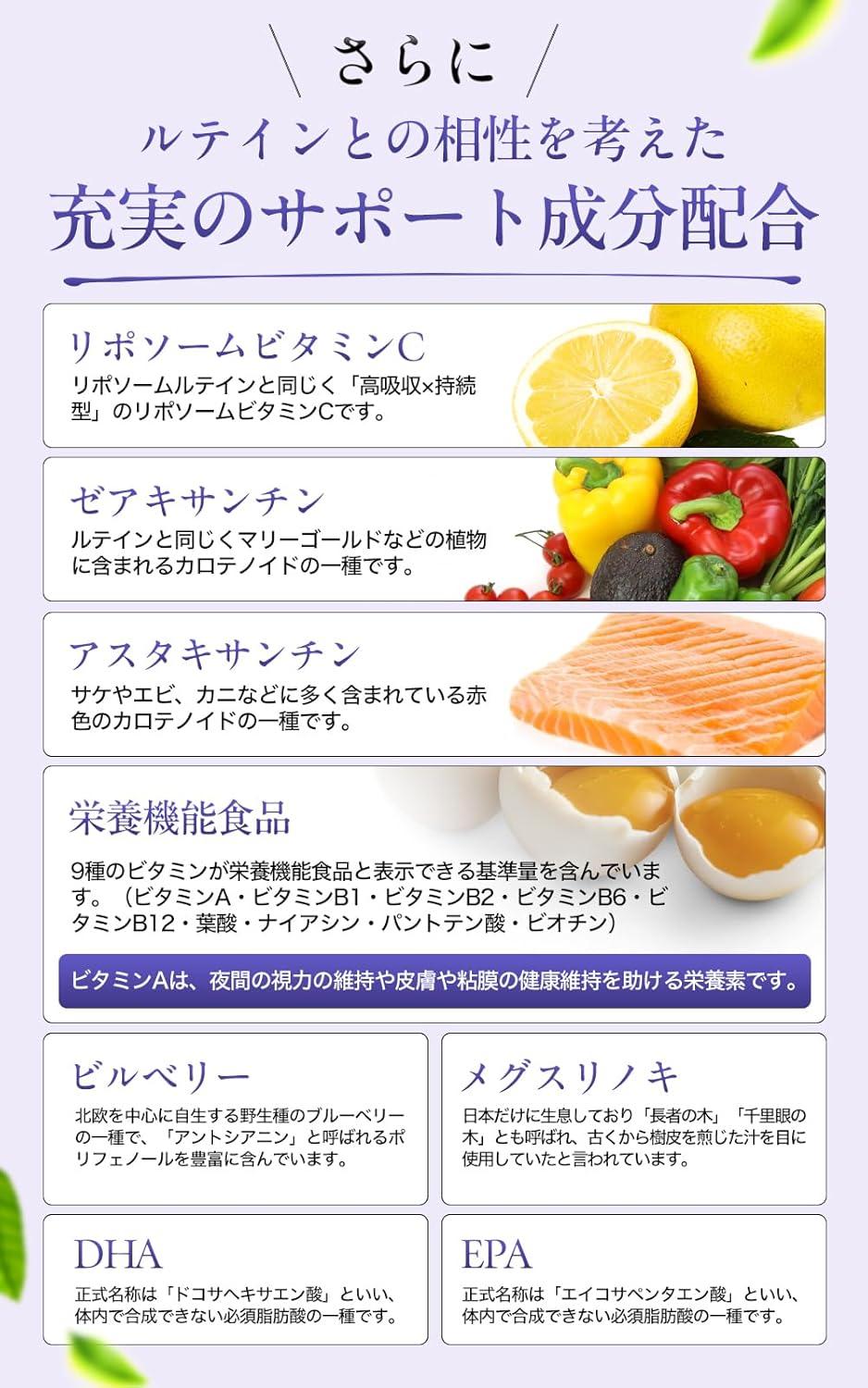 【World No.1 in Sales】 Liposomal Lutein Supplement 【Featured on TV】 High Concentration, High Absorption, Sustained Release LIPOSOME LUTEIN+ 2 capsules with 100mg Zeaxanthin Blueberry Nutritional