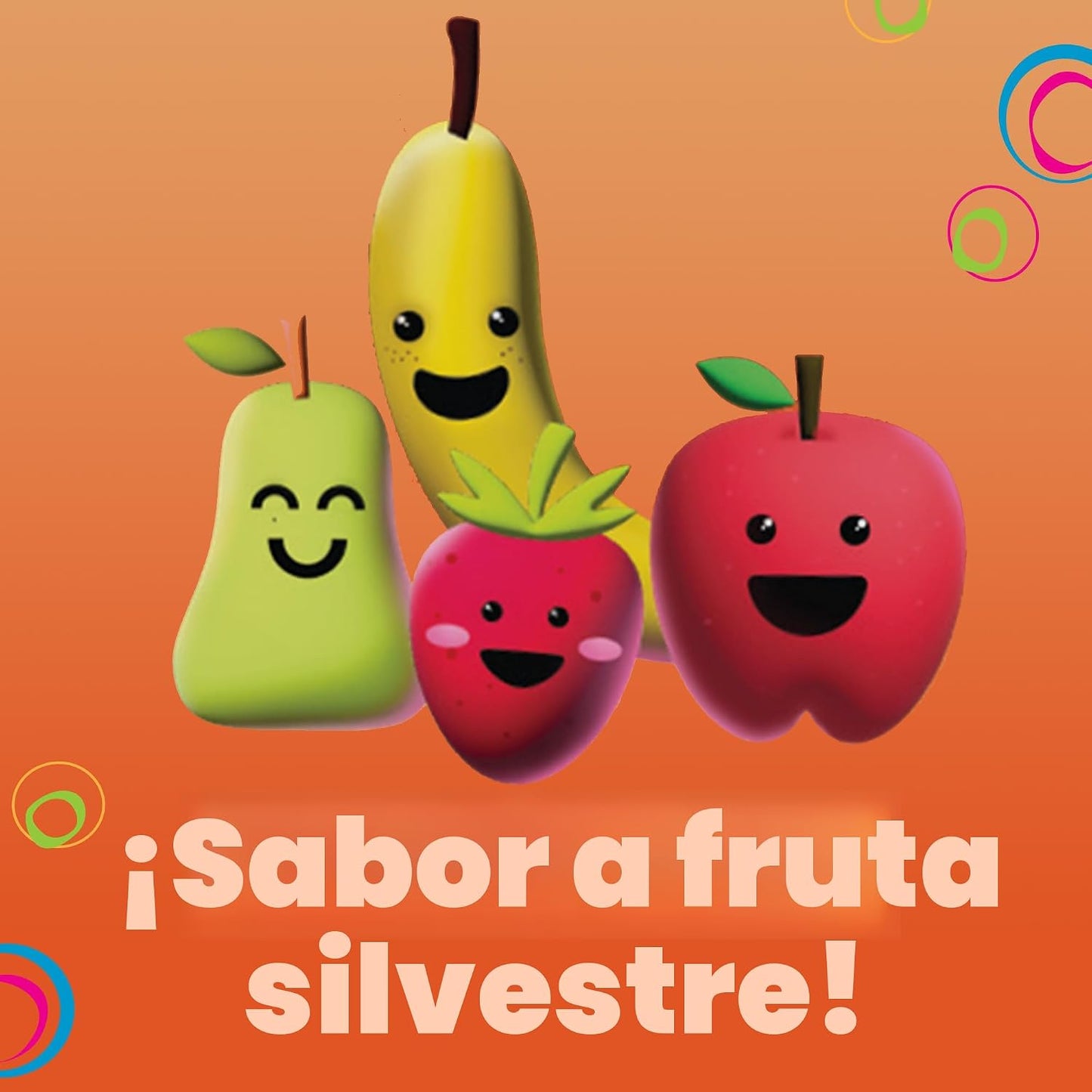 DenTek Fun Flossers - Palillos de hilo dental para niños con sabor a fruta silvestre, 90 unidades