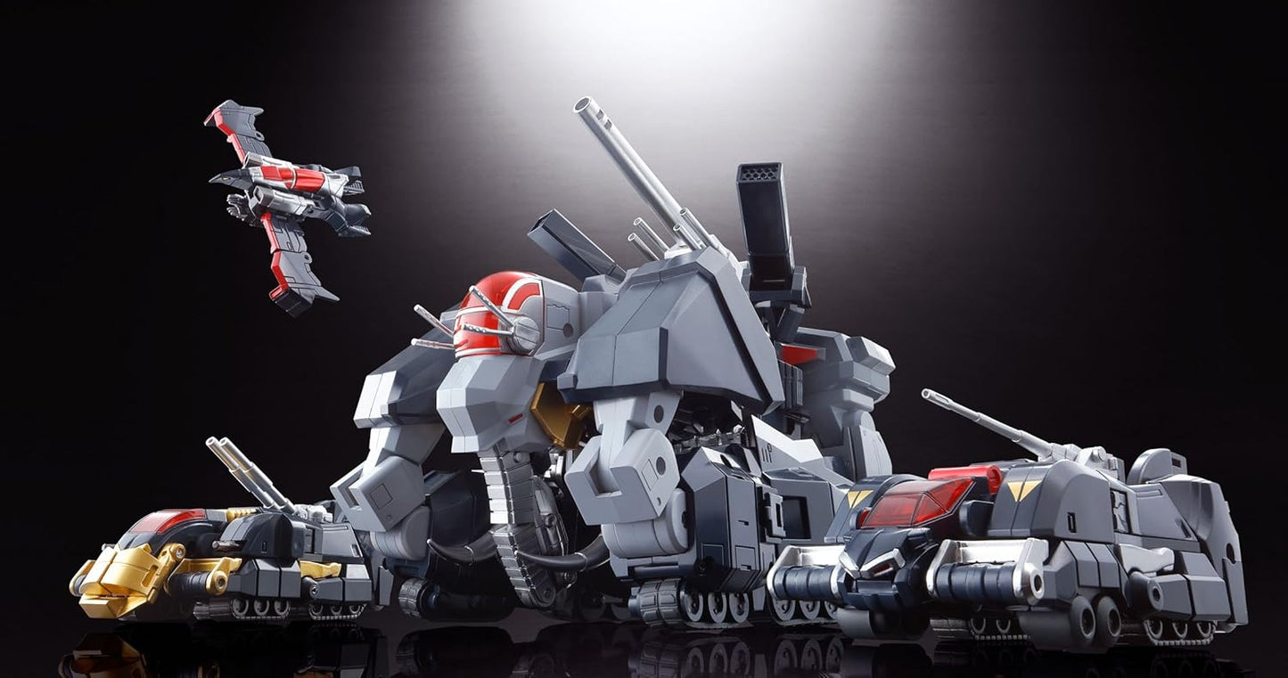 Chogokin Tamashii Dancouga – Super Beast Machine God GX-13R Dancouga (Renewal Version) Approx. 9.8 Inches (250mm) ABS&Die-Cast&PVC Painted Action Figure