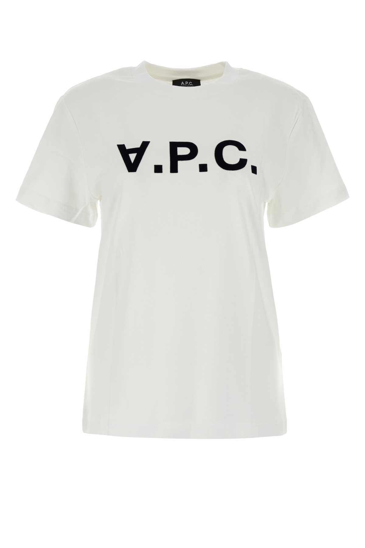 A.p.c. A.P.C.白い綿Tシャツ - Image 7
